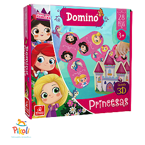 Dominó - Dinossauros - Pikoli Brinquedos Educativos