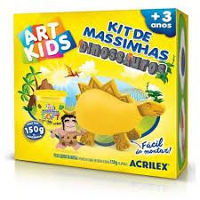 Kit De Massinhas - Dinossauros 3