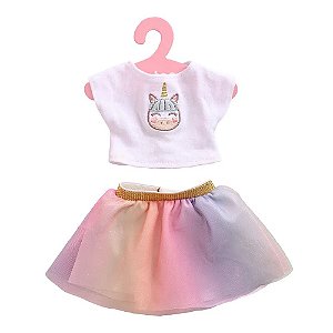 Roupa De Boneca Metoo - Candy Com Cabide