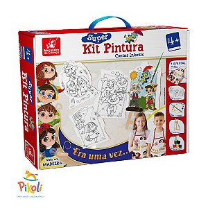 Super Kit de Pintura: Unicórnio - Brincadeira de Criança - Paraná Plásticos  Mega Store