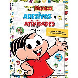 Livro - Adesivos e Atividades - Turma Da Mônica