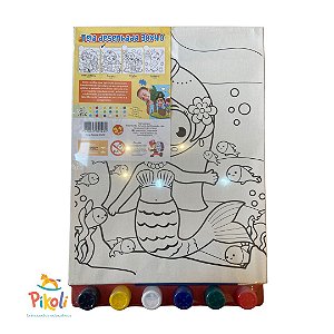 Art Kits Tela - Pinta Sereia