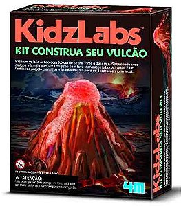 Kit Construa seu Vulcão