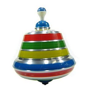 Pião Sonoro P Brinquedo Tradicional Brinquedos Bambalalão Brinquedos  Educativos