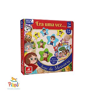 Jogo Da Memoria - Unicórnio - Pikoli Brinquedos Educativos