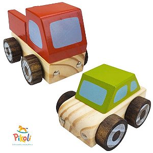 Pista De Carrinho Placas De Trânsito Infantil Madeira Babebi