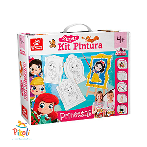 Kit de Pintura Princesas Baby