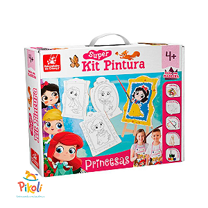 Super Kit Pintura - Unicórnio - Pikoli Brinquedos Educativos