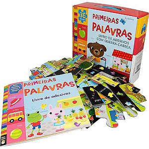 Primeiras Palavras  Adesivos Com Quebra Cabeça