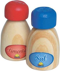 Coleção Comidinha - Sal e Pimenta - 2 pçs