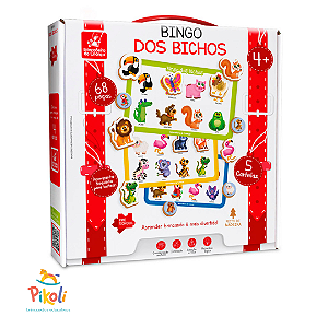 Bingo dos Dinossauros Brinquedo Educativo Bate Bumbo - Tralalá 4 Kids