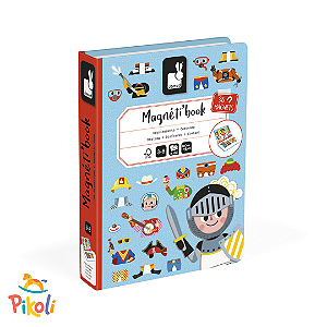 Livro Magnético - Festa A Fantasia - Janod