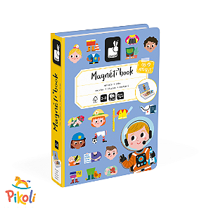 Livro Magnético - Profissões - Janod