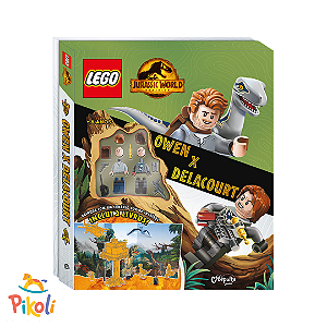 Livro - Lego - Jurassic World Owen X Delacourt