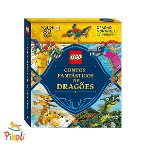 Livro - Lego Contos Fantasticos De Dragões