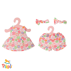 Roupa De Boneca Metoo - Conjunto Primavera