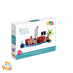 Quebra-cabeça 3D Piratas - BaBeBi