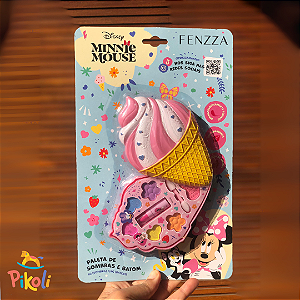 Make - Paleta De Sombras E Batom Minnie 6