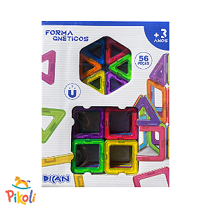 Formagnéticos - 56 Peças