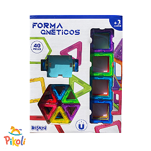 Formagnéticos - 40 Peças