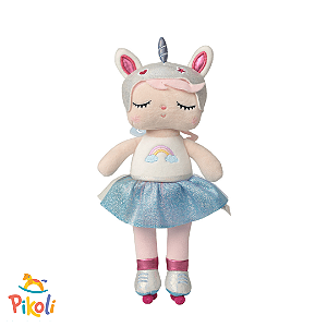 Boneca Mini Metoo Doll - Angela Unicornio Patinadora