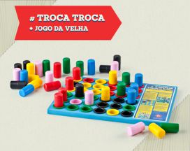 Joguinho De Bolsa - Jogo Da Velha - Pikoli Brinquedos Educativos