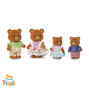 Casinha Feliz - Família Urso