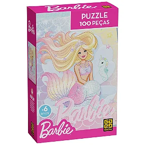 Quebra Cabeça - Barbie - 100 Peças