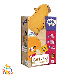 Livro - Meu Kit De Artesanato Criativo: Capivara