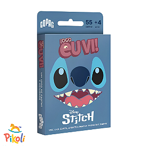 Jogo De Cartas - Eu Vi! - Stitch