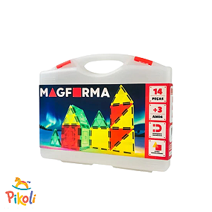 Magformas - Jogo Magnético 14 Peças