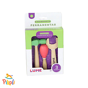 Brinquedo de Madeira - Ferramenta de Madeira - Primeiras Ferramentas - Lume