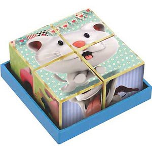 Quebra-cabeça cubos animais - Comprar em Pik Toys