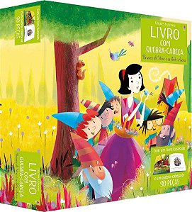 Livro - Branca De Neve - Livro Com Quebra Cabeças