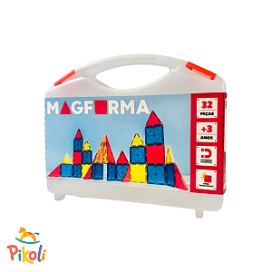 Magformas - Jogo Magnético 32 Peças