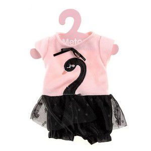 Roupa De Boneca Metoo - Cisne Negro Com Cabide