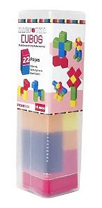 Magformas - Jogo Magnético Cubos 22 Peças 