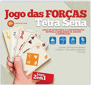 Jogo Das Forças - Tetra Sena - Pikoli Brinquedos Educativos