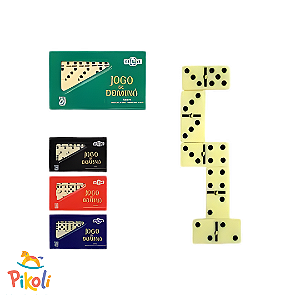 Dominó - Estojo - Osso