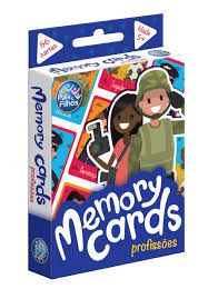 Jogo De Cartas - Memoria - Profissões - Memory Cards