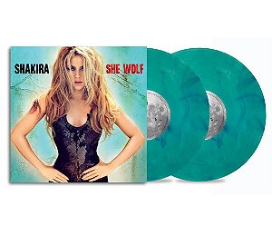 Shakira - She Wolf -  (Limited Edition Light Mint Green) LP DUPLO