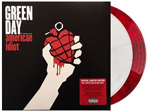 Green Day - American Idiot (Limited Edition Red White and Black) 2x LP
