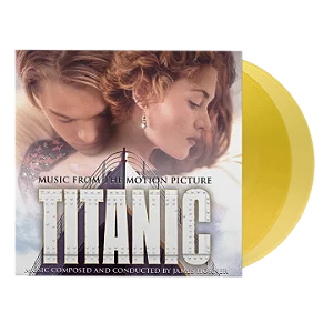 Titanic - Trilha Sonora do Filme (Yellow Translucent) LP DUPLO