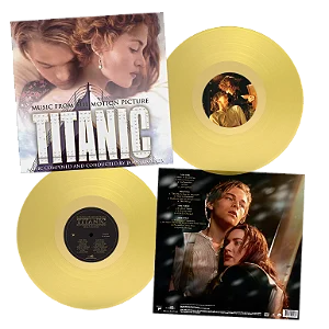 Titanic - Trilha Sonora do Filme (Yellow Translucent) LP DUPLO