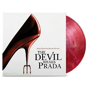 The Devil Wears Prada - O diabo veste Prada - Trilha sonora do filme (Red w/ White Swirl Edition) LP
