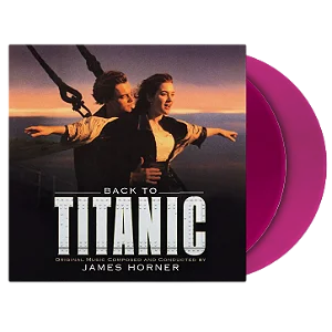 Back to Titanic - Segunda trilha sonora do filme (Numbered Translucent Purple) LP DUPLO