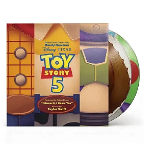 Toy Story 5 (Original Soundtrack) - Randy Newman & Taylor Swift (Edição Picture Disc) - LP