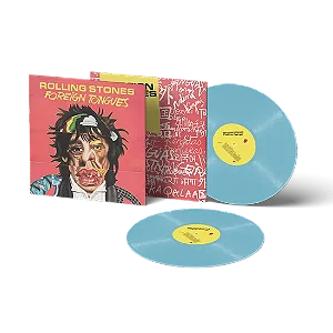 The Rolling Stones – Foreign Tongues (Edição Exclusiva Limitada em Vinil Azul Bebê) – LP Duplo