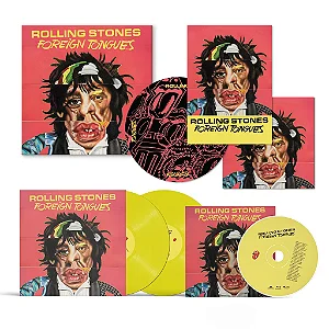 The Rolling Stones – Foreign Tongues (Edição Limitada Box Set em Vinil Amarelo + Blu-ray) – LP Duplo