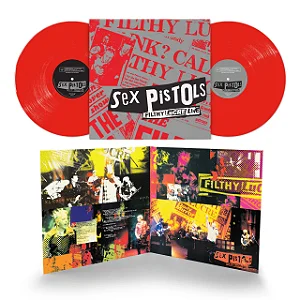 Sex Pistols – Filthy Lucre Live (30º Aniversário – Vinil Vermelho) – LP Duplo